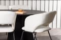 Pikkukuva 7 / 7: FURNLUX RUOKASALIN TUOLI DAY BEIGE & MUSTA 66CM
