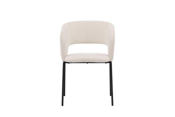 FURNLUX RUOKASALIN TUOLI DAY BEIGE & MUSTA 66CM
