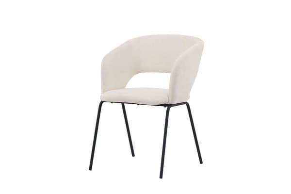 FURNLUX RUOKASALIN TUOLI DAY BEIGE & MUSTA 66CM