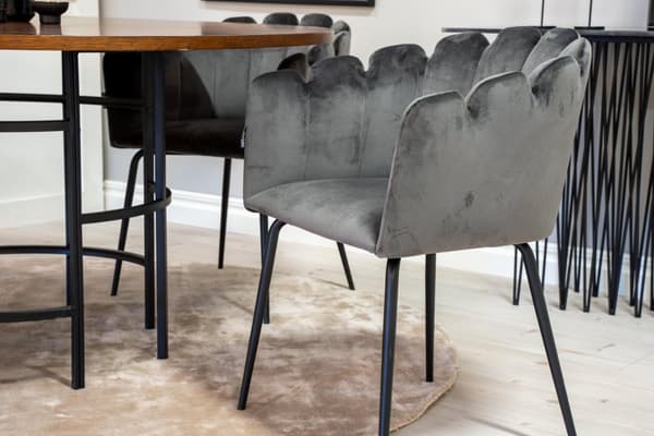 FURNLUX RUOKASALIN TUOLI LIMHAMN HARMAA & MUSTA 61CM