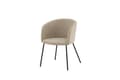 Pikkukuva 1 / 9: FURNLUX RUOKASALIN TUOLI BERIT BEIGE & MUSTA 55CM