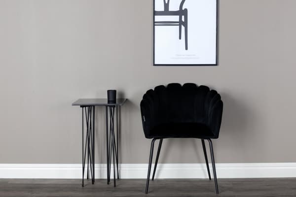 FURNLUX RUOKASALIN TUOLI LIMHAMN MUSTA 61CM
