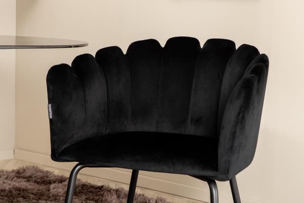FURNLUX RUOKASALIN TUOLI LIMHAMN MUSTA 61CM