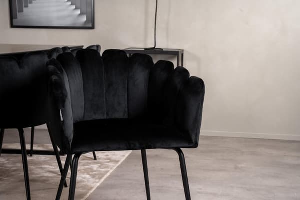 FURNLUX RUOKASALIN TUOLI LIMHAMN MUSTA 61CM