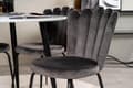 Pikkukuva 6 / 8: FURNLUX RUOKASALIN TUOLI LIMHAMN HARMAA & MUSTA 45CM