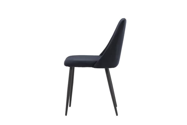 FURNLUX MATSALSSTOL NATT SVART 49CM