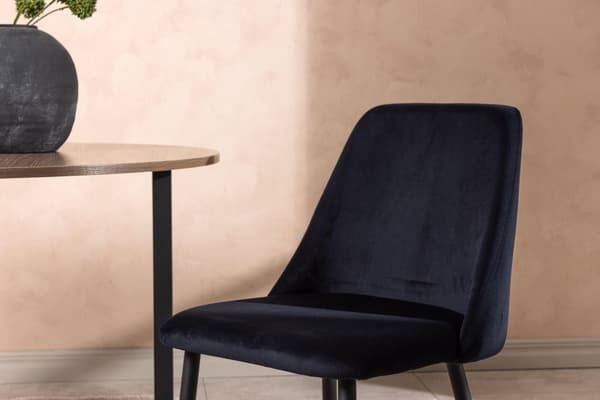 FURNLUX MATSALSSTOL NATT SVART 49CM