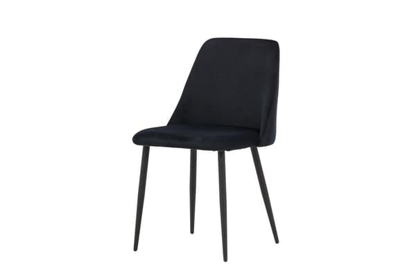 FURNLUX MATSALSSTOL NATT SVART 49CM