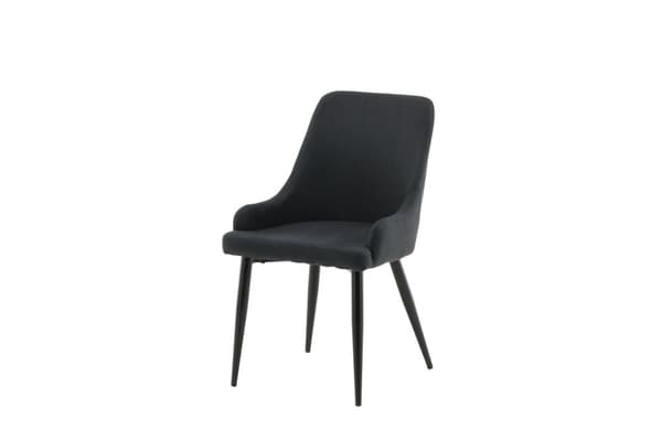 FURNLUX MATSALSSTOL PLAZA SVART 49CM