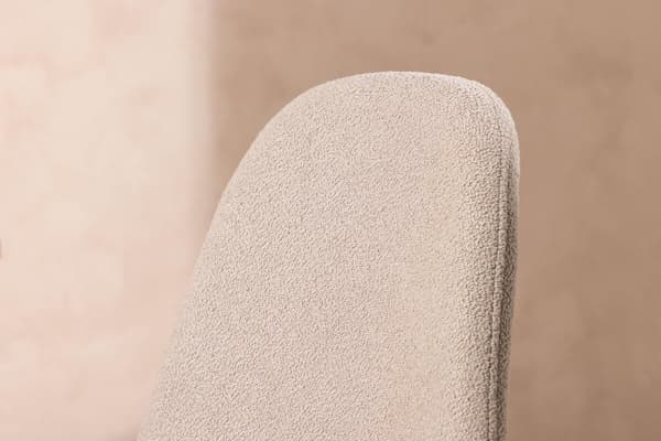 FURNLUX RUOKASALIN TUOLI POLAR BEIGE & MUSTA 44CM