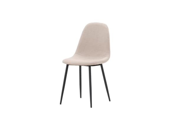 FURNLUX RUOKASALIN TUOLI POLAR BEIGE & MUSTA 44CM
