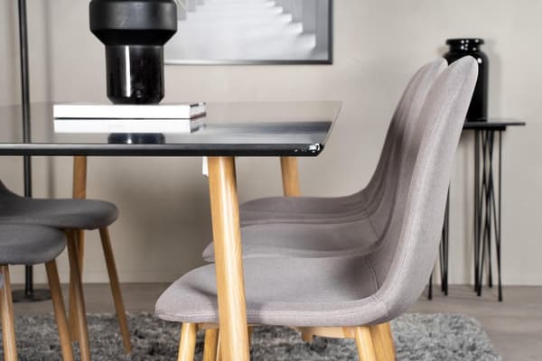 FURNLUX RUOKASALIN TUOLI POLAR GREY & TAMMI 42CM
