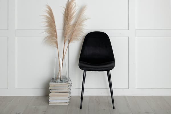 FURNLUX SPISESTUESTOL POLAR SORT 44CM