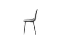Pikkukuva 3 / 10: FURNLUX RUOKASALIN TUOLI POLAR MUSTA 44CM