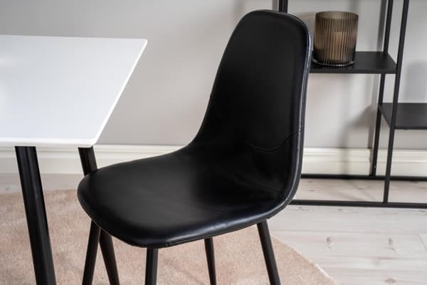 FURNLUX RUOKASALIN TUOLI POLAR MUSTA 44CM