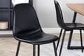 Pikkukuva 9 / 10: FURNLUX RUOKASALIN TUOLI POLAR MUSTA 44CM