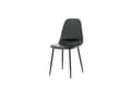 Pikkukuva 1 / 10: FURNLUX RUOKASALIN TUOLI POLAR MUSTA 44CM