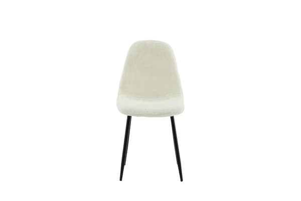FURNLUX MATSALSSTOL POLARVIT & SVART 44CM