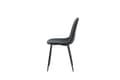 Pikkukuva 3 / 10: FURNLUX RUOKASALIN TUOLI POLAR MUSTA 44CM