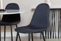 Pikkukuva 7 / 10: FURNLUX RUOKASALIN TUOLI POLAR MUSTA 44CM