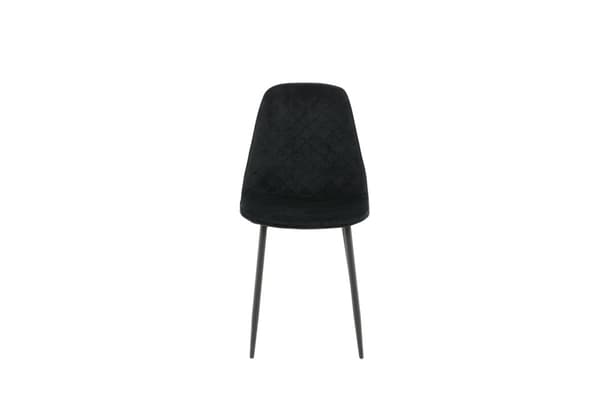 FURNLUX RUOKASALIN TUOLI POLAR MUSTA 44CM