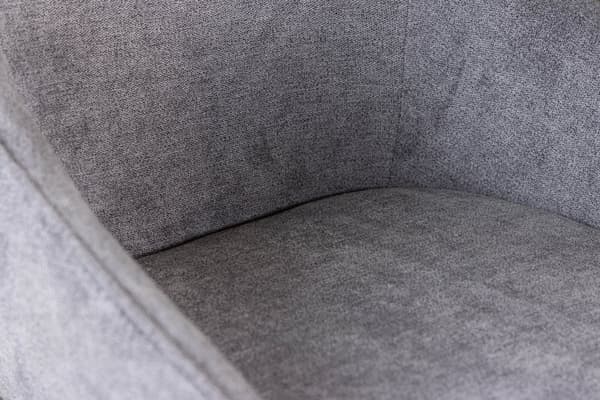 FURNLUX RUOKASALIN TUOLI ROSIE HARMAA & MUSTA 55CM