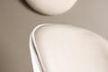 Miniatyrbild 6 av 6: FURNLUX MATSALSSTOL SAMMET BEIGE & SVART 50CM