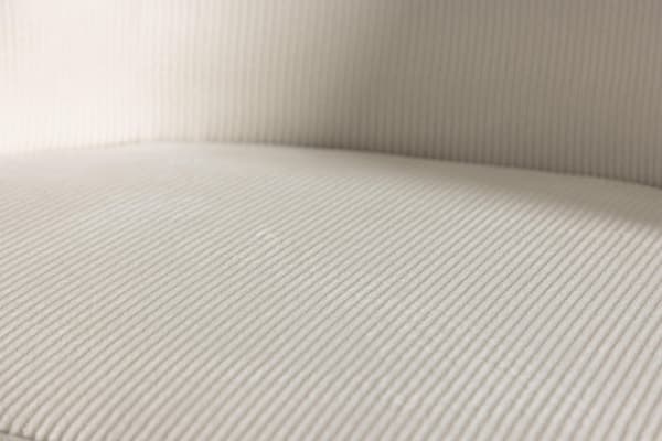 FURNLUX RUOKASALIN TUOLI SAMETTI CREME & MUSTA 50CM