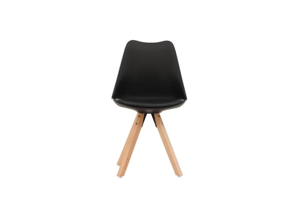 FURNLUX SPISESTUESTOL ZENO SORT & EG 48CM