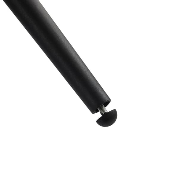6-pack matstolar med ryggstöd – svarta köksstolar i sammet med ergonomisk design och metallben