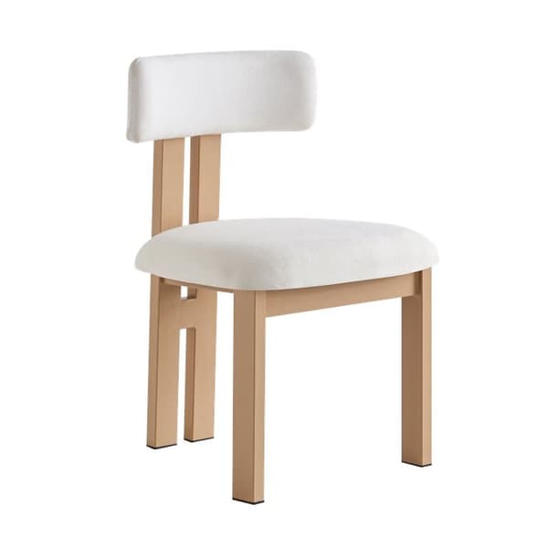 Högkvalitativ matstol med kardborreband, 4 stycken, modern modestol, ergonomisk stol, lyxig stol, träkorn