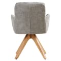 Miniatyrbillede 11 af 11: Spisesæt med stole, 58,5x84x60 cm, Grå