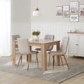 Miniatyrbillede 5 af 11: Spisebordsstol, 43,5x88x50 cm, Beige