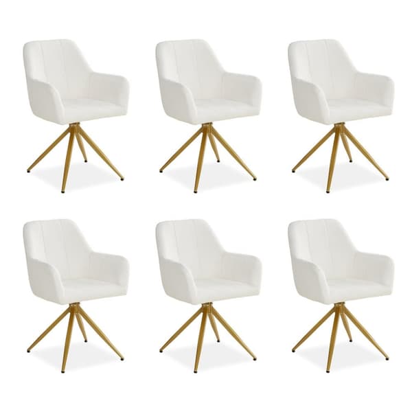 Spisesæt med stole, 56x86x60 cm, Beige