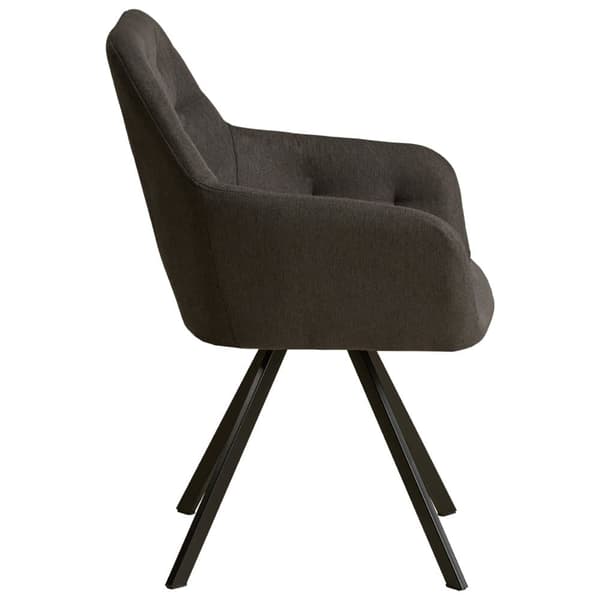 Matsstol, Eames stol, 59x88x57 cm, Antracit