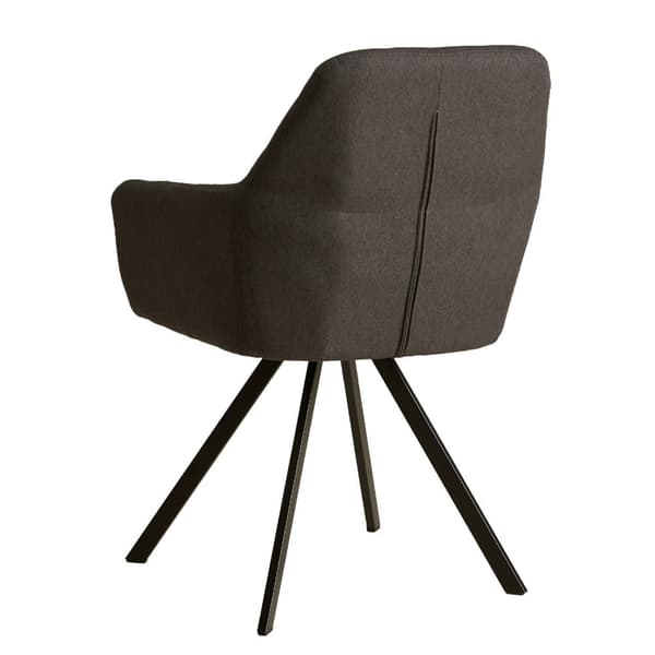 Matsstol, Eames stol, 59x88x57 cm, Antracit