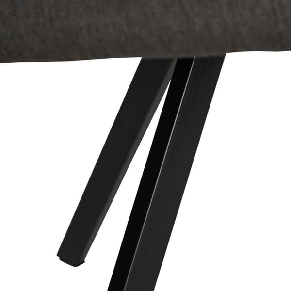 Matsstol, Eames stol, 59x88x57 cm, Antracit