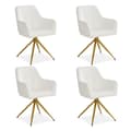 Pikkukuva 1 / 11: Ruokapöydän tuoliset, Modernit Munatuolit, 56x86x60 cm, Beige