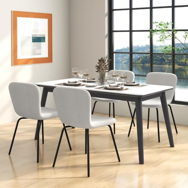 Ruokailuhuoneen tuolit, 47x58x86 cm, Beige