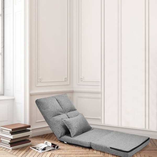 Gulvstol, 175x61x15 cm, Sort