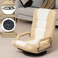 Miniatyrbillede 2 af 8: Gulvstol, 61-87x55x75 cm, Beige
