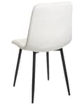 Miniatyrbild 5 av 9: Set med 4 KALISPELL sammetsmatstolar, off-white, Lumarko!