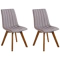 Pikkukuva 1 / 10: 2 kpl CALGARY Beige Grey Lumarko -ruokatuolin setti!