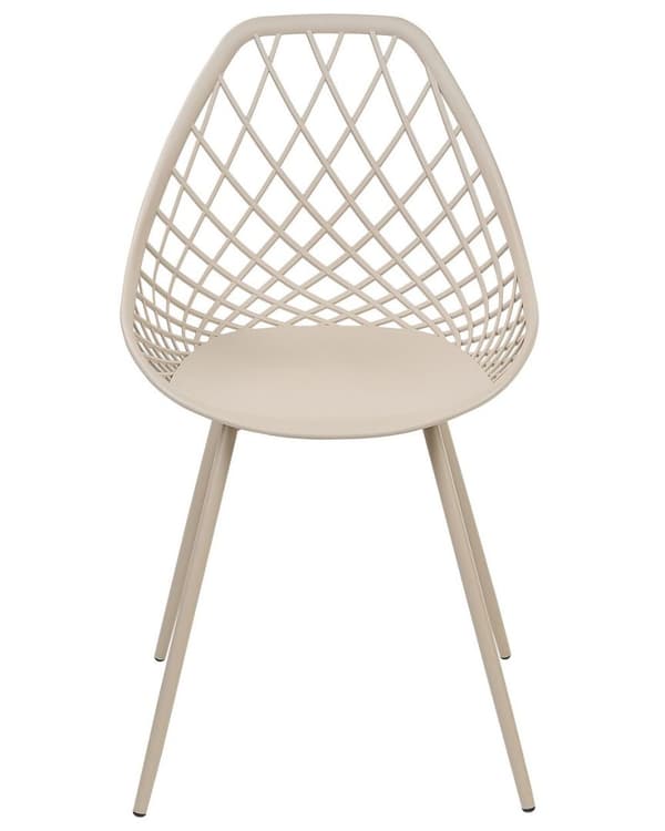 Set med 2 CANTON II Beige matstolar Lumarko!
