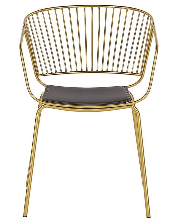2 kpl RIGBY Metal Gold Lumarko -ruokatuolia!
