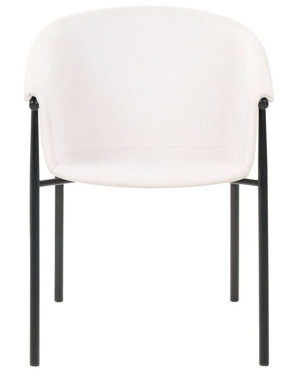 Set med 2 AMES ljusbeige Lumarko matstolar!
