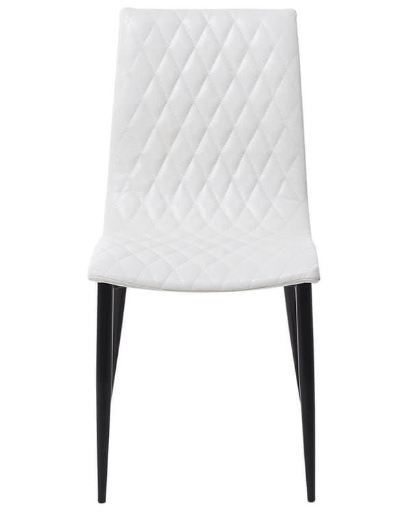 Set med 2 MONTANA matstolar Ecoleather Cream Lumarko!