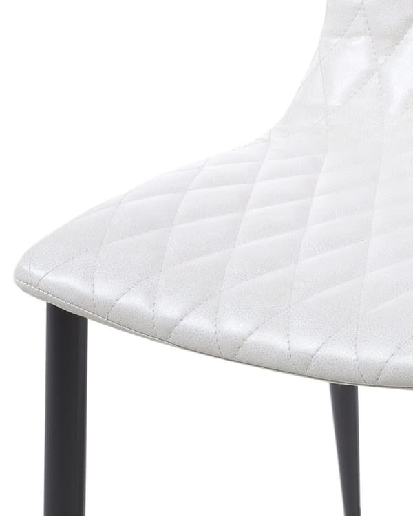 Set med 2 MONTANA matstolar Ecoleather Cream Lumarko!