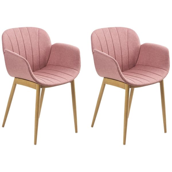 Set med 2 ALICE matstolar Rosa Lumarko!