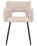 Pikkukuva 4 / 10: 2 kpl SANILAC Boucle Beige Lumarko ruokatuolia!
